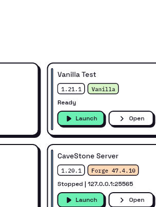 Instance context menu with Make Persistent, Duplicate, and Delete Instance actions
